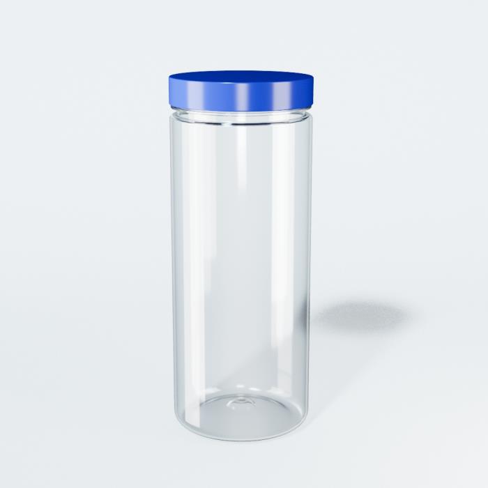 Tall Round PET Jar 750ml